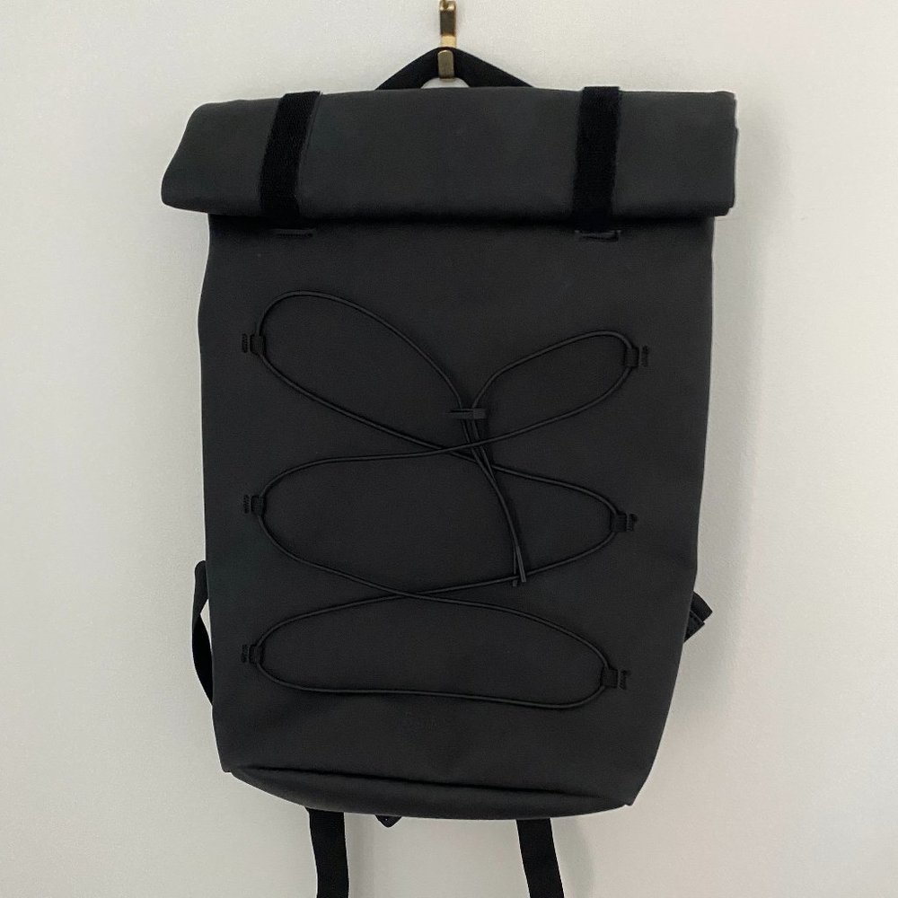 Rains waterproof, roll top backpack